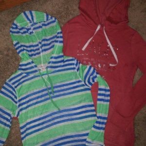 2 hoodie lot.
